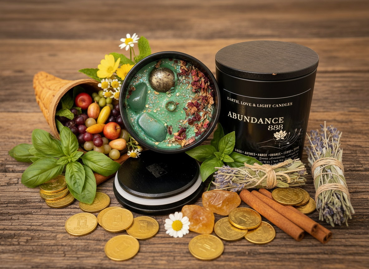 Abundance 888 Candle