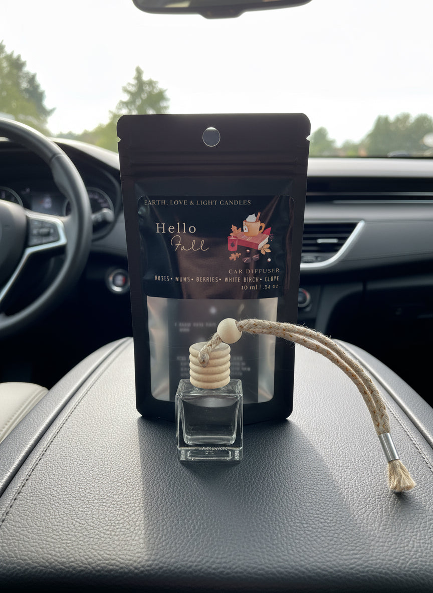 Hello Fall Car Diffusers