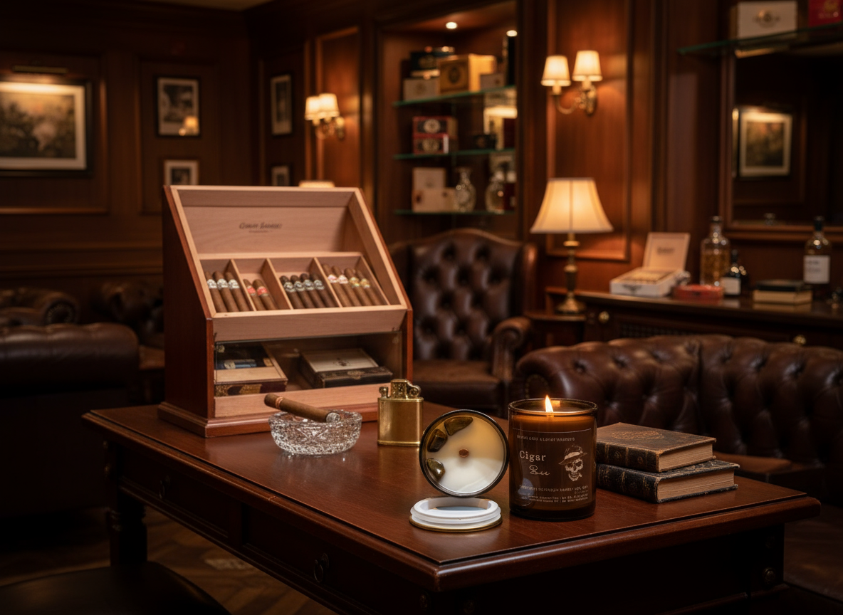 Cigar Boss Candle