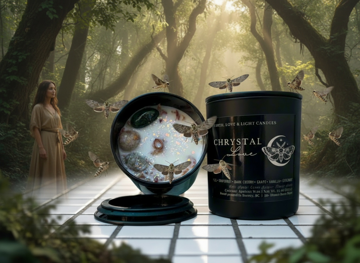 Chrystal Love Candle