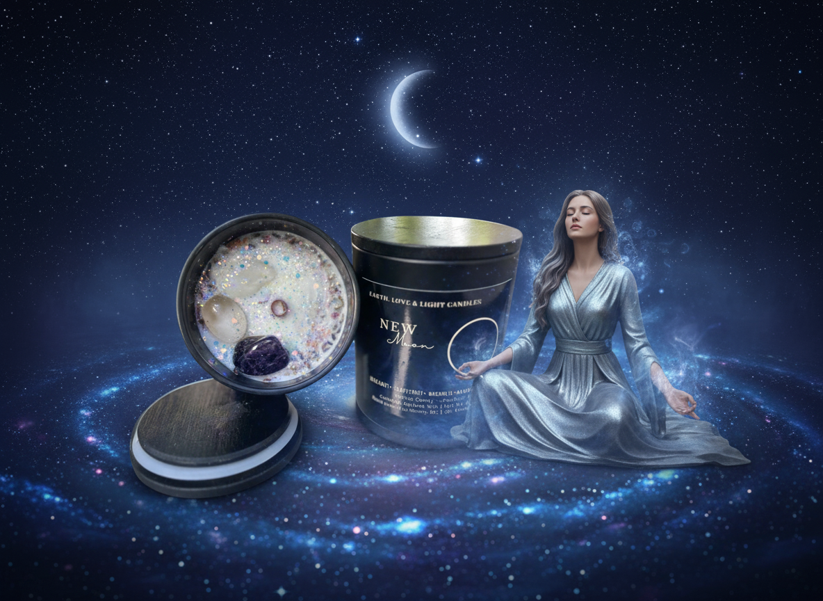New Moon Candle