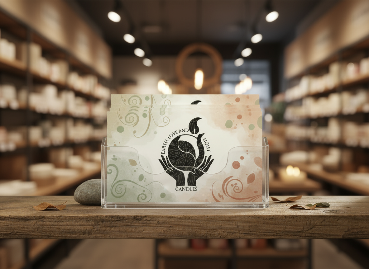 Earth, Love And Light Candles Gift Card