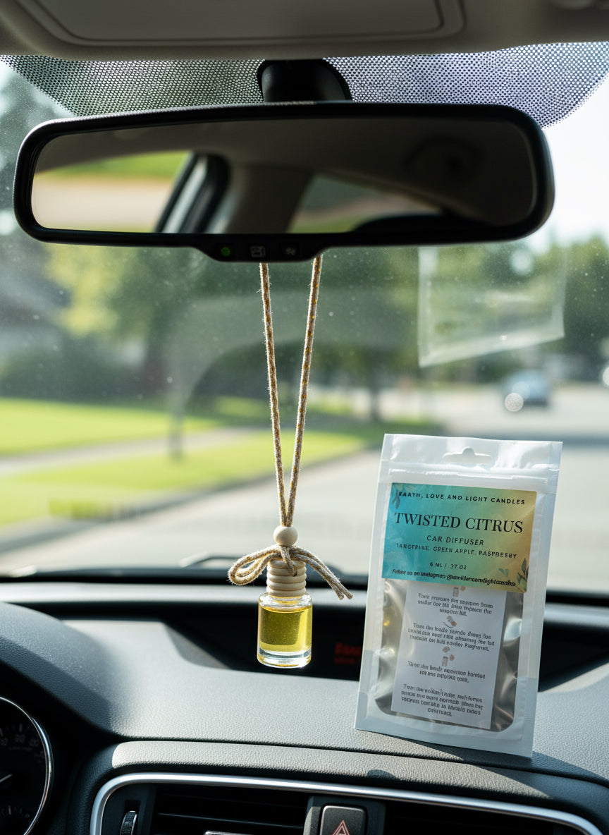 Twisted Citrus Car Diffusers