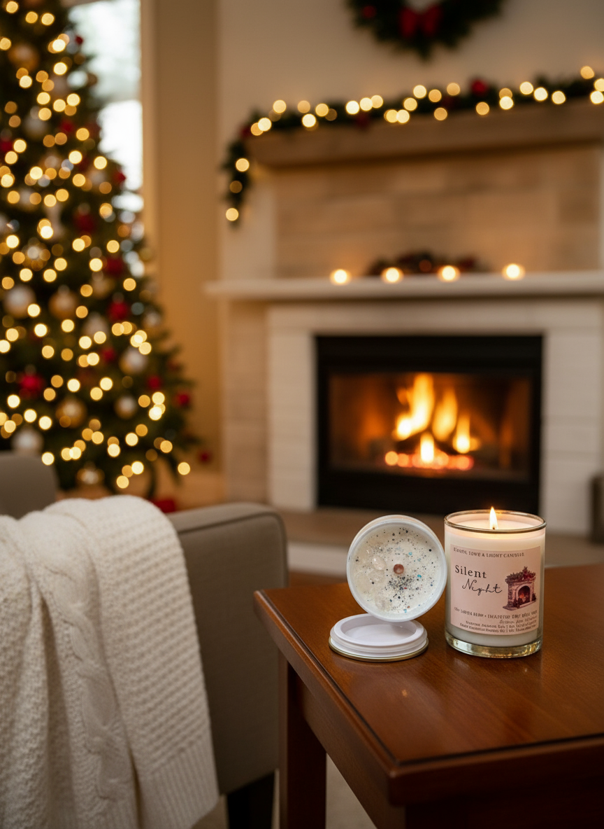 Silent Night Candle