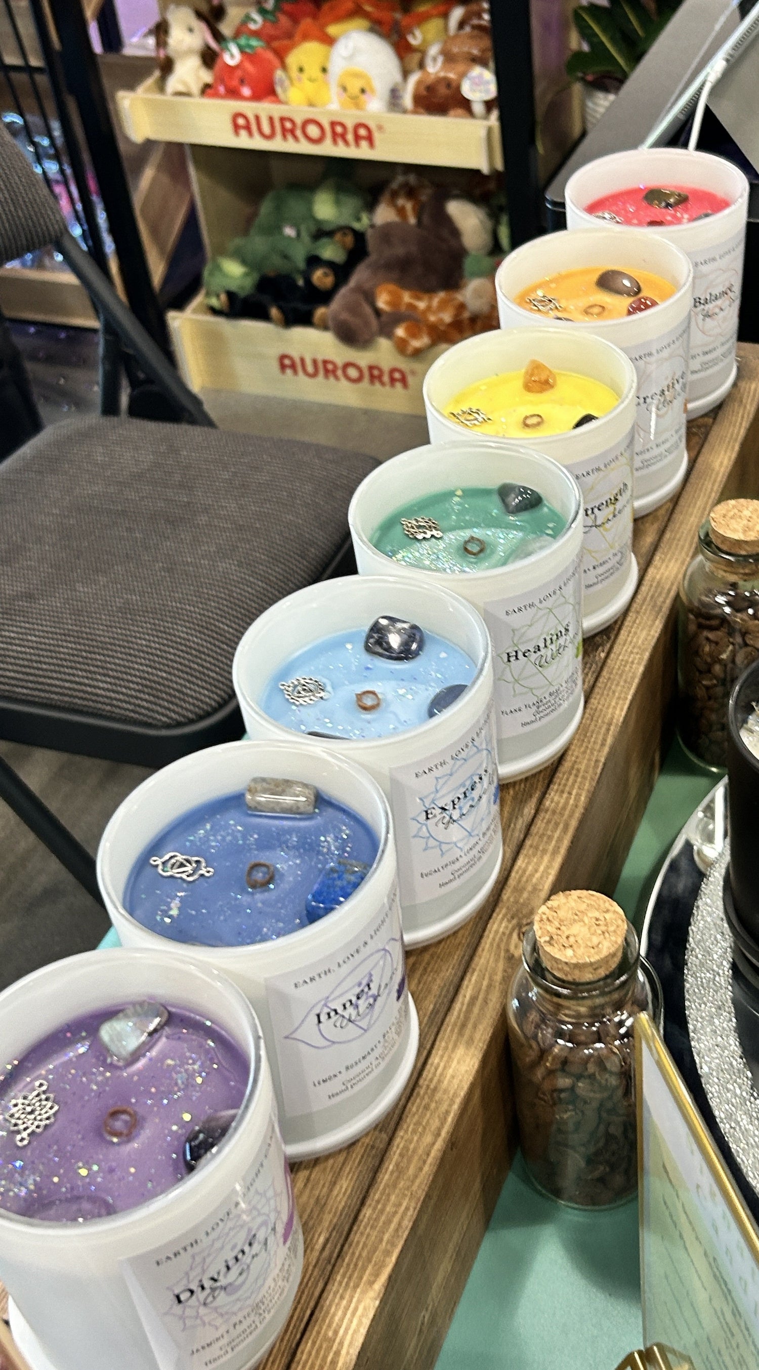 Chakra Line Candles