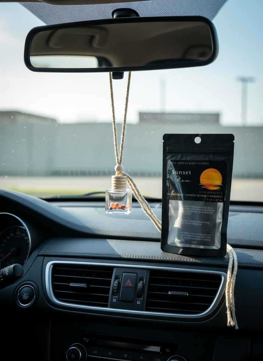 Sunset Glow Car Diffusers