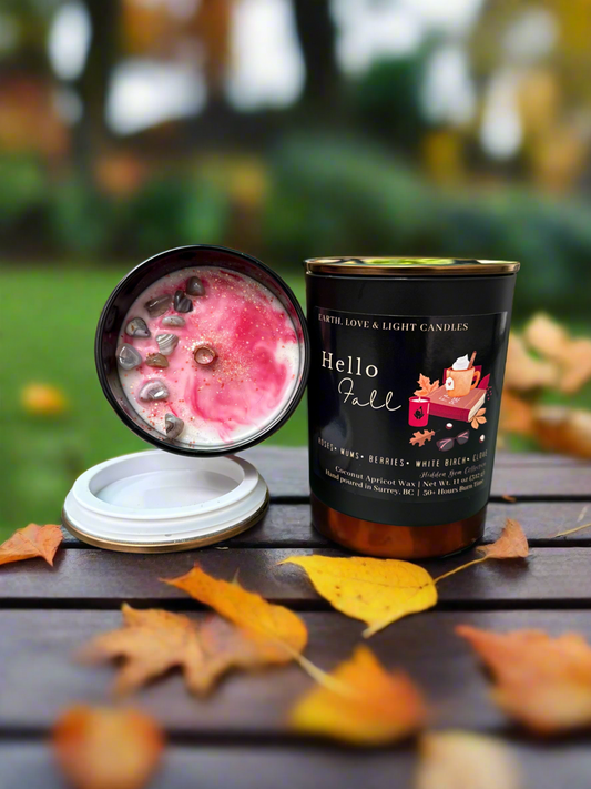 Hello Fall Candle