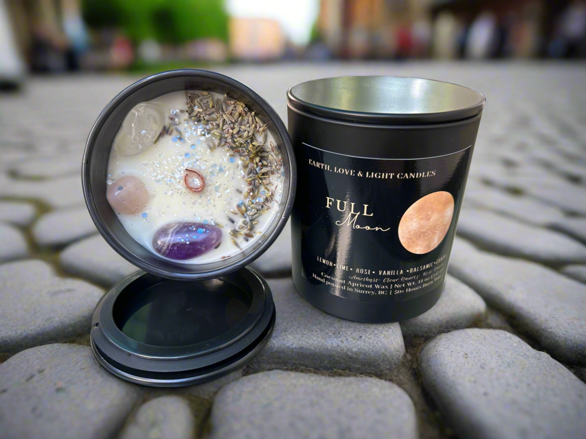 Full moon Candle