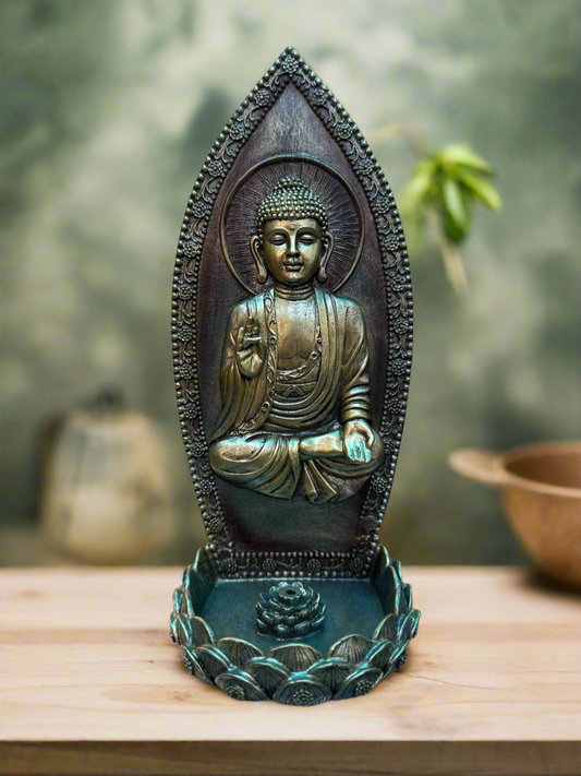 Thai Buddha wall Plaque Incense Holder
