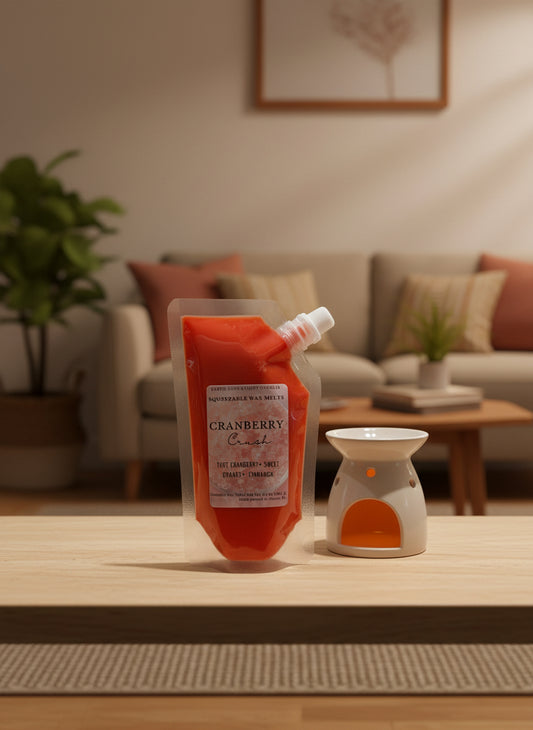Cranberry Crush Squeezable Wax Melt Pouch