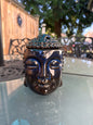 Wax Melter - Buddha Head - Midnight Blue