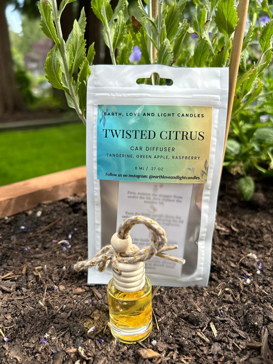 Twisted Citrus  Car Diffusers