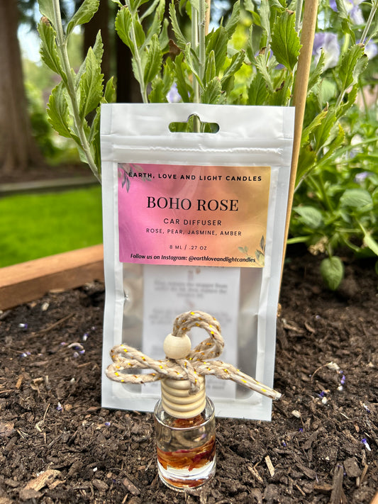 Boho Rose  Car Diffusers
