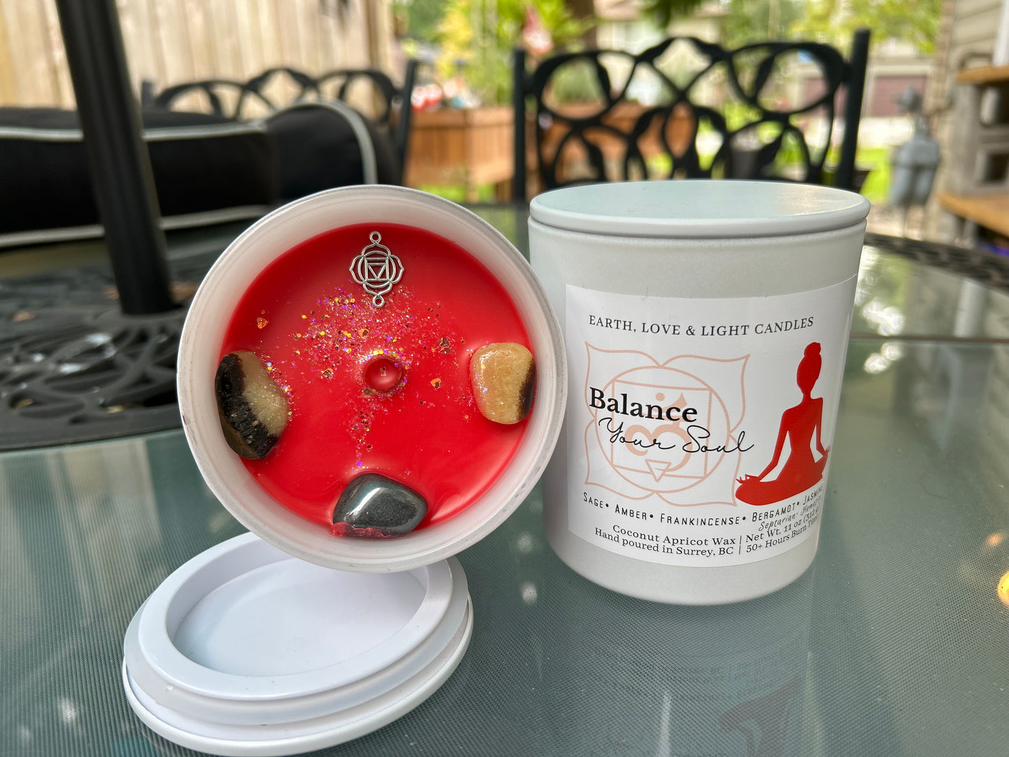 Balance Your Soul Candle (Root Chakra)