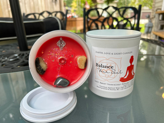 Balance Your Soul Candle (Root Chakra)