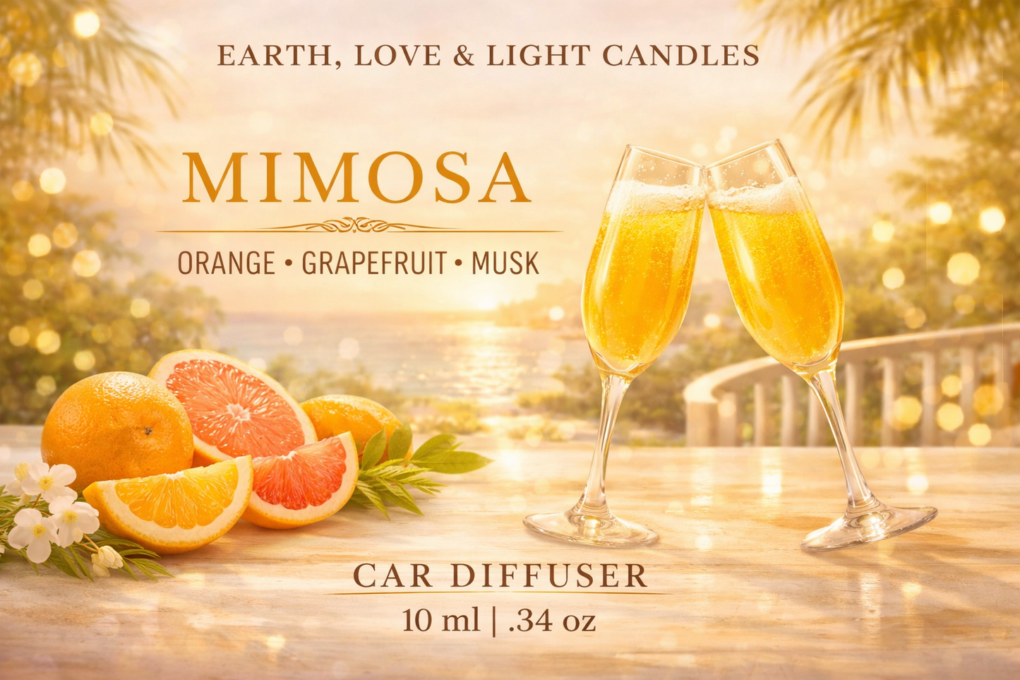 Mimosa  Car Diffusers 10ml