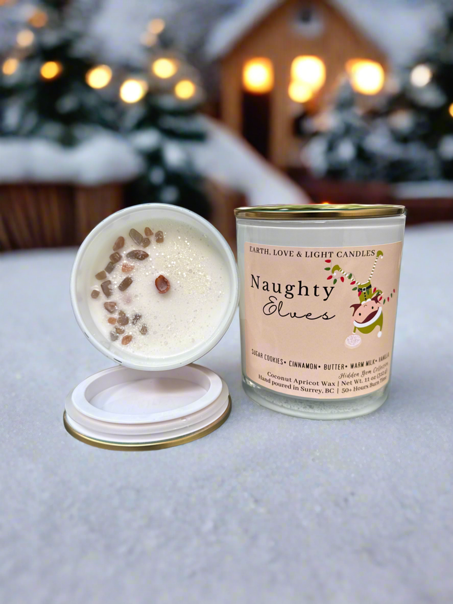Naughty Elves Candle