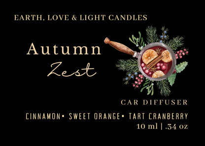Autumn Zest Car Diffusers