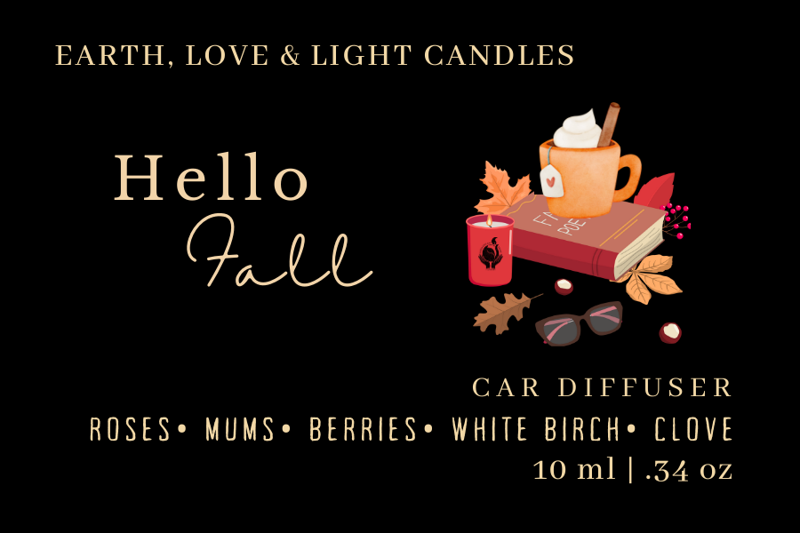 Hello Fall Car Diffusers